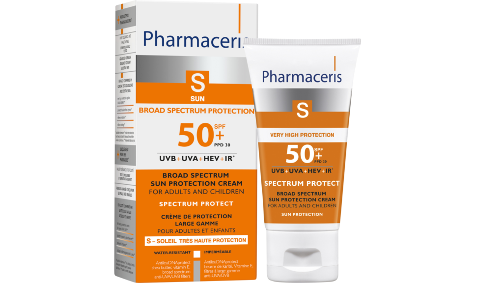 pharmaceris bottle of sunscreen