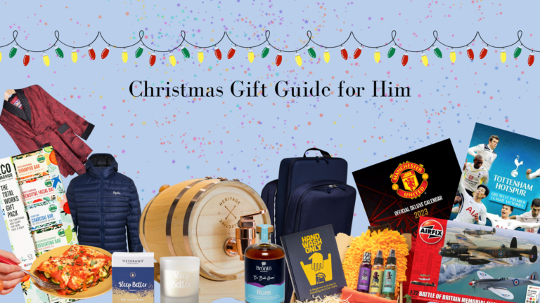 Christmas Gift Guide for Him banner