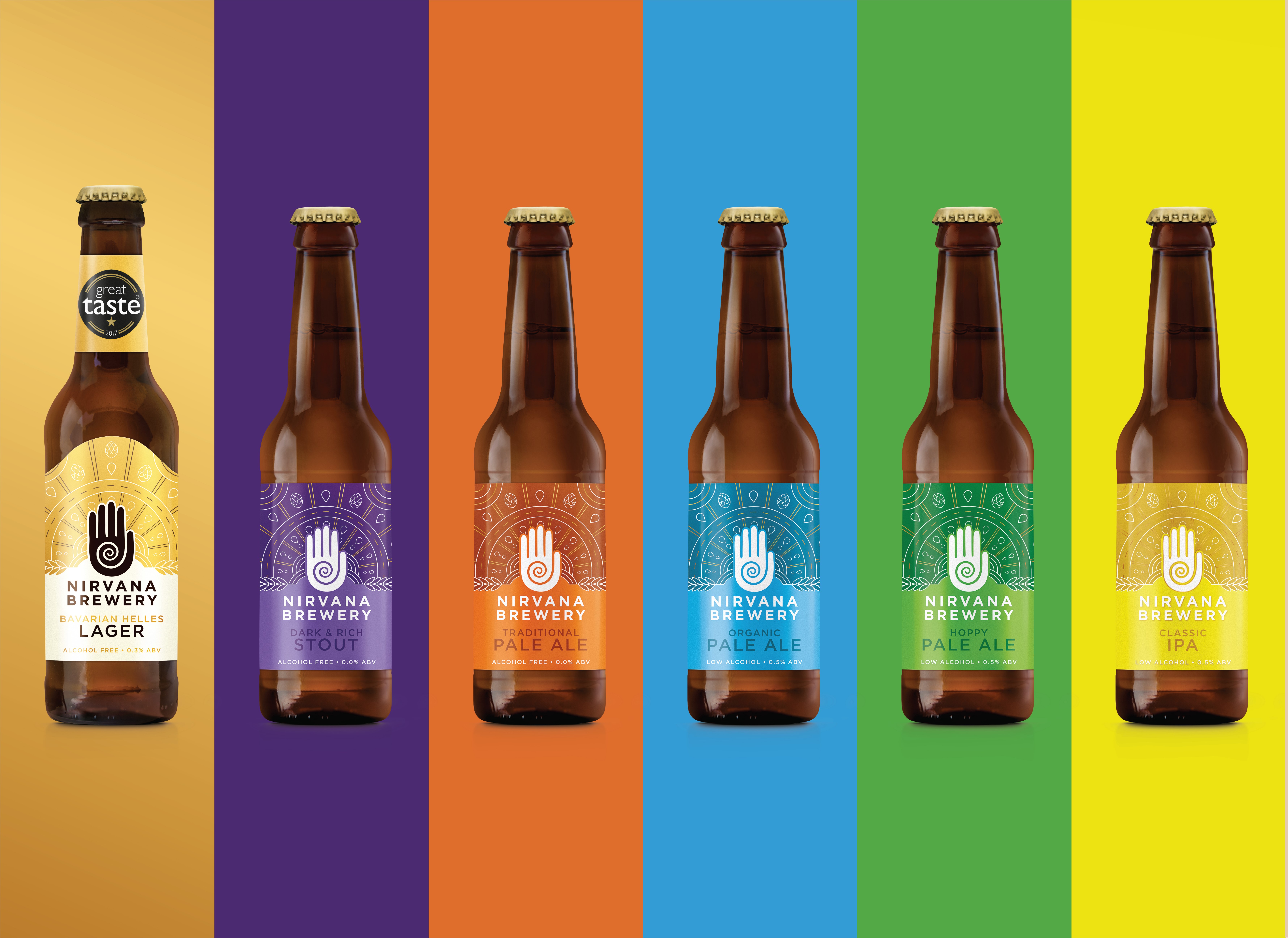 Nirvana Brewery range of craft beers image