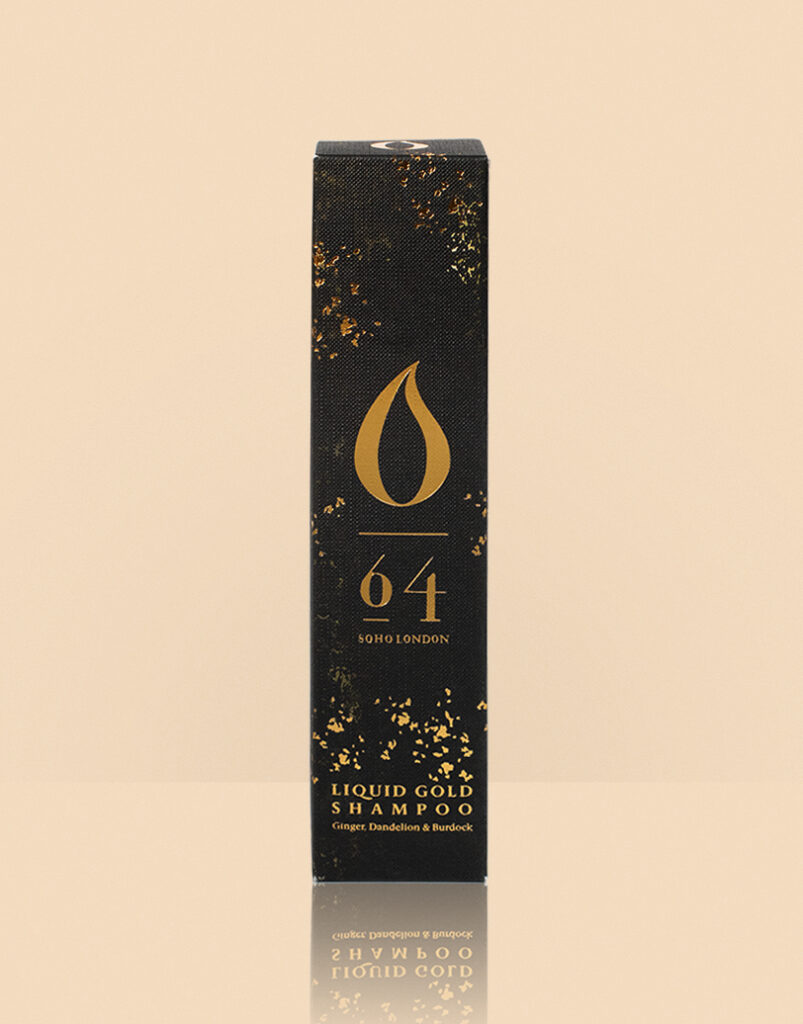 Salon 64 Liquid Gold Shampoo product shot