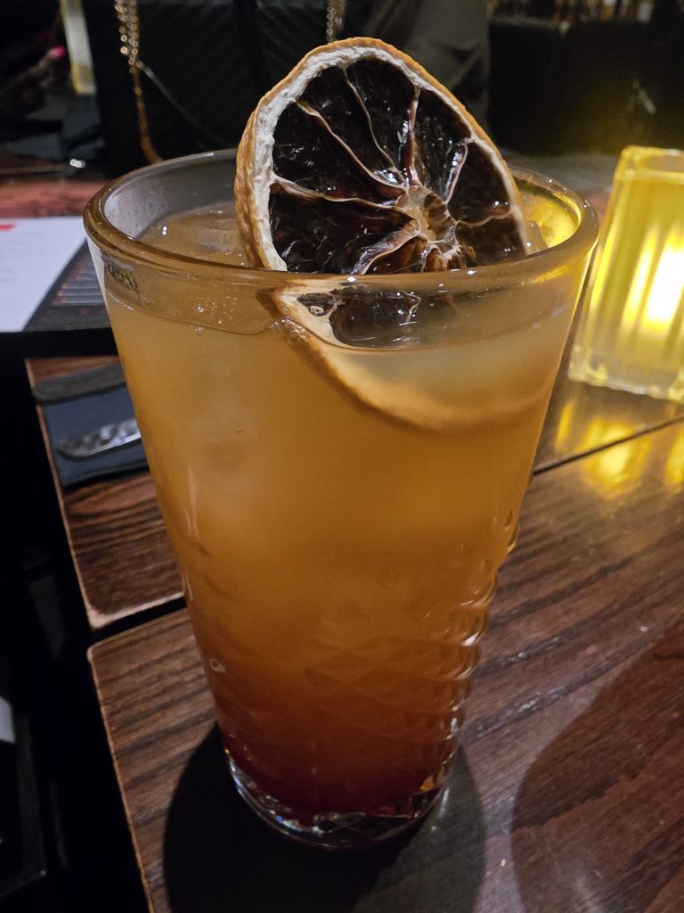 Tropical Lust mocktail served at Thai Square Minories.