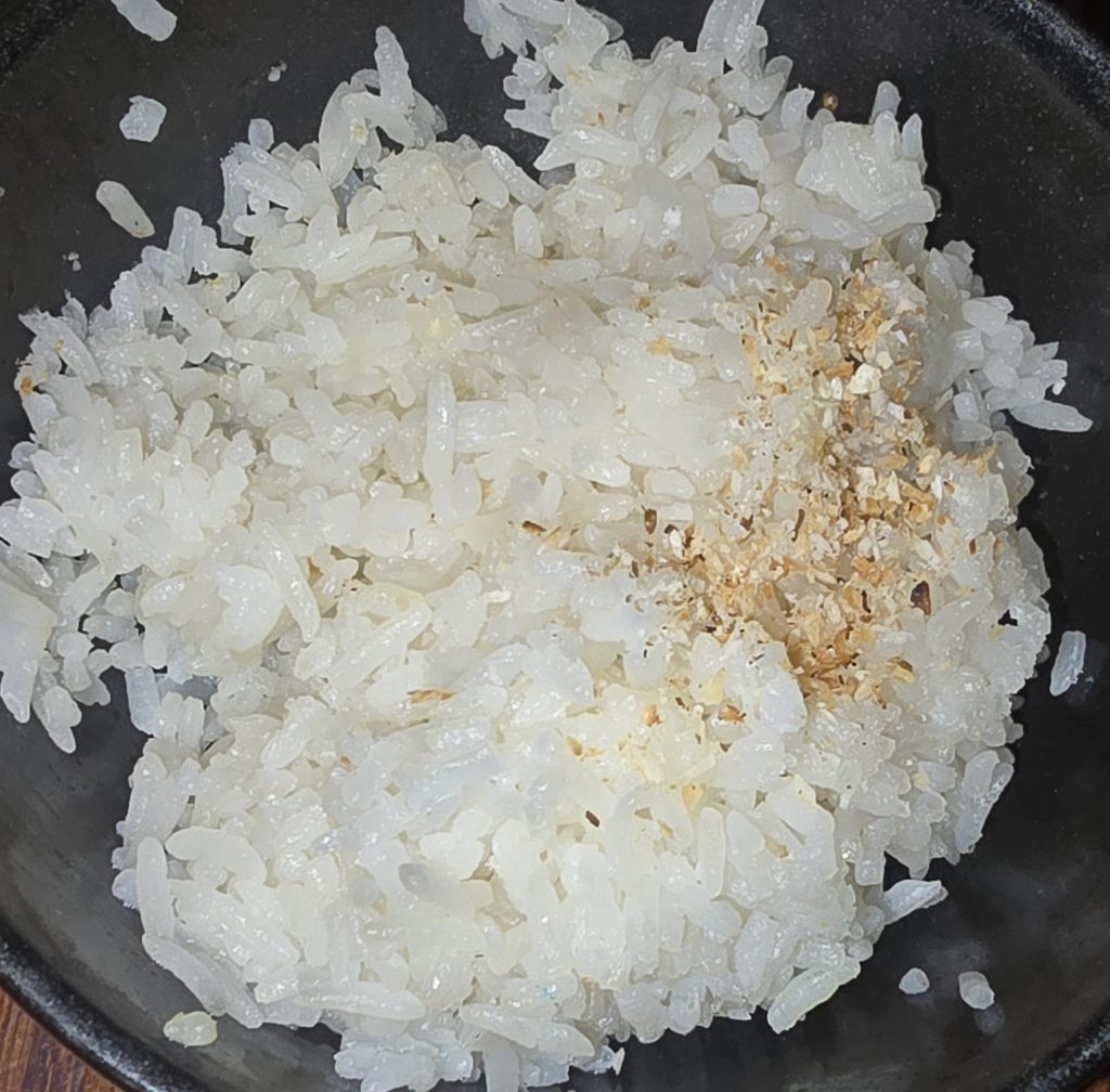 coconut rice served at Thai Square Minories.