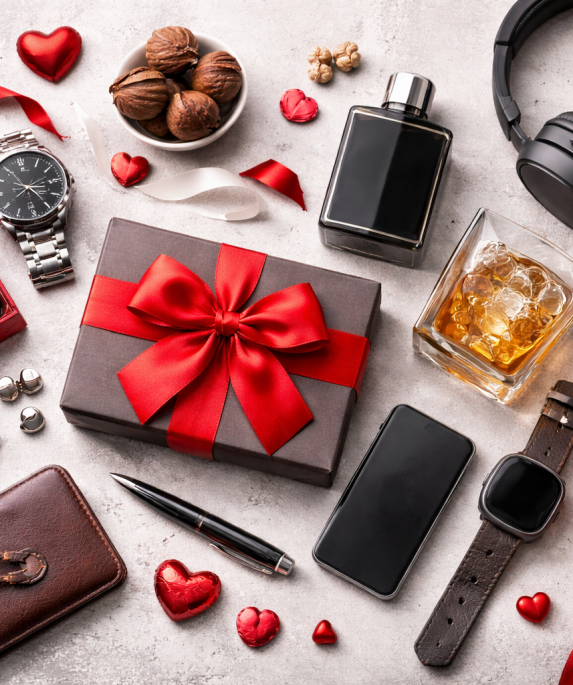 Valentine's Gift Guide for Him Banner