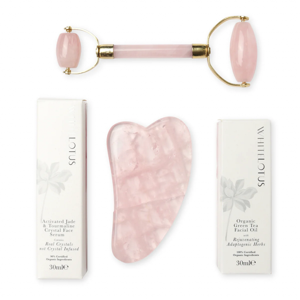 WHITE LOTUS - Rose Quartz Crystal Facial £105