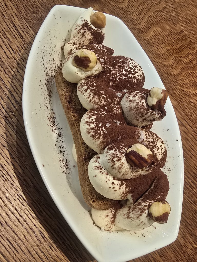 Hazelnut Tiramisù with Maldon salt